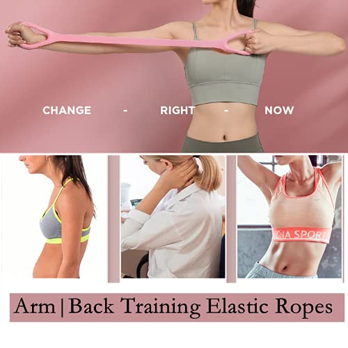 Resistance Bands,Professional Exercise Bands Long Natural Latex Elastic Bands, Perfect for Strength Training,Physical Therapy,Yoga,Pilates,Stretching