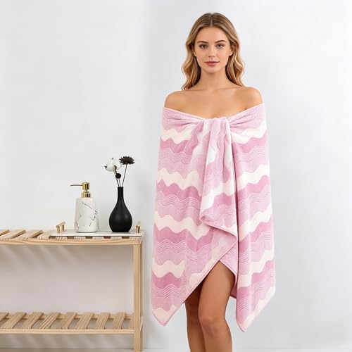 Microfiber Bath Towel 35x70in - Ultra Soft Quick Dry, Lightweight for Gym, Spa, Travel | Hotel Grade & Multi-Use| Single Pack