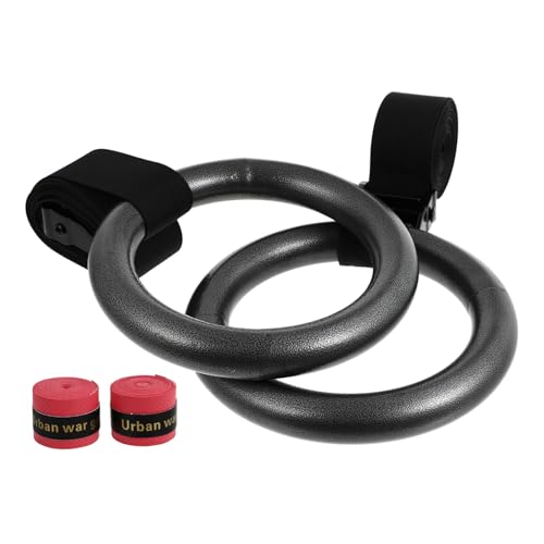 YARNOW 2pcs Sturdy Gymnastics Ring Workout Equipment for Women Portable Tension Ring Exercise Home Fitness Gear