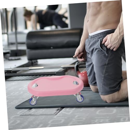 Totority 1set Abdominal Sliding Discs Knee Pad for Core Strength Training Silent Design Workout Sliders for Home Fitness Gym Exercise Equipment Versatile Abdominal Fitness Discs