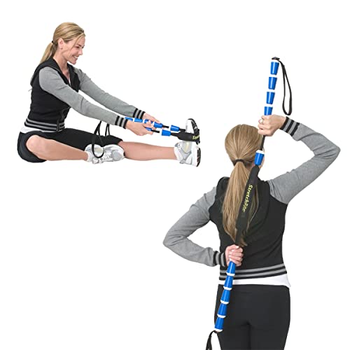 ProStretch StretchRite, Stretching Strap for Sore Muscles, Blue/White - color: Blue/White