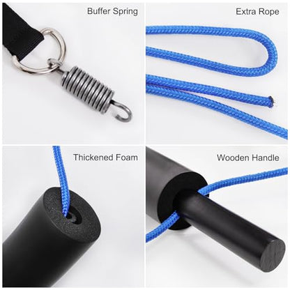 Cervical Neck Traction Device Over Door Home Use for Neck Pain Relief, Portable Neck Stretcher Strap for Spinal Decompression or Physical Therapy, Restore Natural Curve of Neck