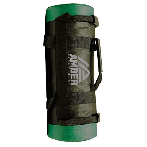 Workout Sandbag for Strength Training Heavy-Duty PVC Shell, 5 Multi-Grip Handles, Reinforced Seams Ideal for CrossFit, Functional Training, Military Conditioning, Home & Gym Workouts – 15kg/33lb
