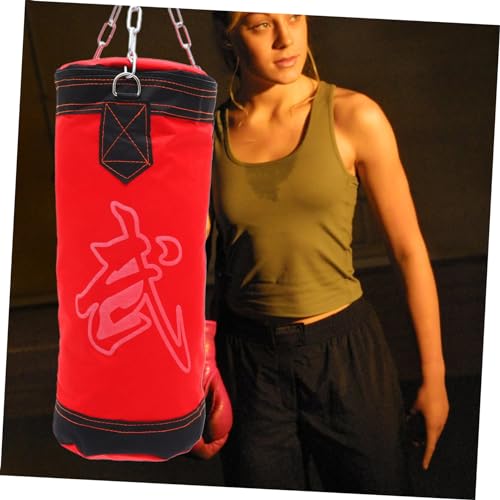 POPETPOP Empty Sandbag for Weight Training Fitness Workouts and Hand Foot Technique Development Hanging Design for Home Gym Use