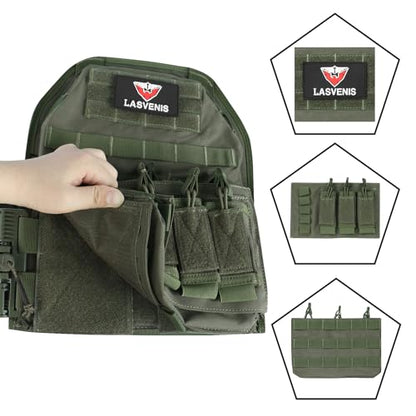 Quick Release Tactical Vest Lightweight Vests Adjustable Tactical Vest for Outdoor Training - color: Green