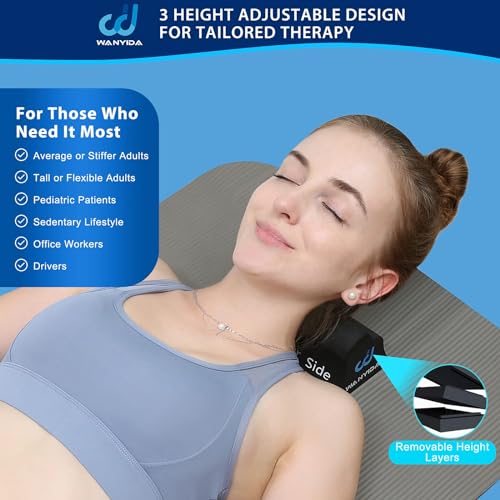 Neck and Shoulder Relaxer, Neck Stretcher Chiropractic Pillows for Pain Relief, Cervical Traction Device for Cervical Spine Alignment，FSA HSA Eligible