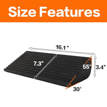 Slant Board Incline Board for Calf Stretching, Squats, Foot Stretch and Calf Raise, Squat Wedge Calf Stretcher for Strength and Balance Training