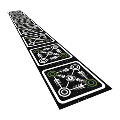 Colaxi Agility Ladder Mat Pad Footwork Practice Foldable Soccer Nonslip Speed Training Equipment for Coordination Balance