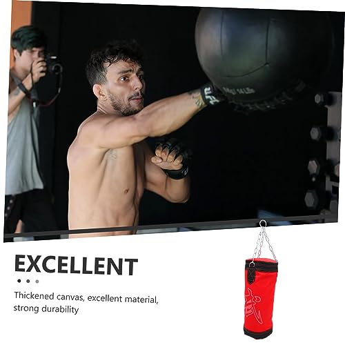 POPETPOP Empty for Fitness Training Thickened PU Sandbag for Karate MMA Home Workouts Sweatproof Durable Exercise Sandbag Absorption