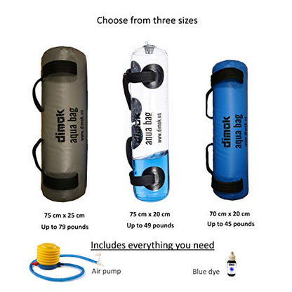 Workout Sand Bag Water Aqua Bag Training Weight Bag Military Sandbag for Fitness 45-80 LBS - Full Body Heavy Equipment