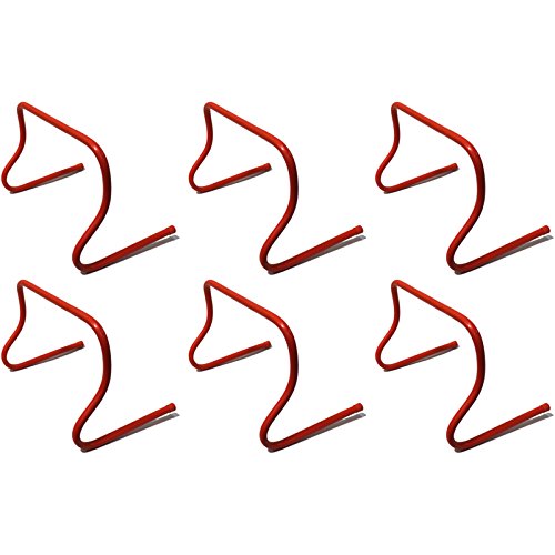 Ader Speed Training Hurdles, Choose from 6-inch, 12-inch, or 18-inch - color: 12'', size: 6pcs