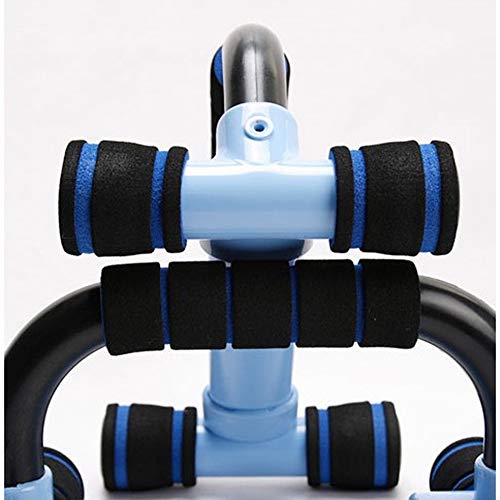 [NARIA] Push-Up Bars Pushup Stands with Foam Padded Grips for Muscles Chest - Workout for Home Gym & Traveling Fitness - Great for Your Muscle Ups, Pull Ups & Strength Training
