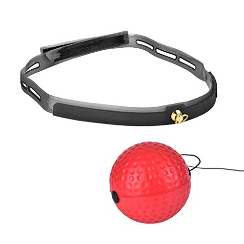 Professional Boxing Reflex Ball for Speed Training & Hand-Eye Coordination - Adjustable Punching Ball for Home Gym, All Skill Levels