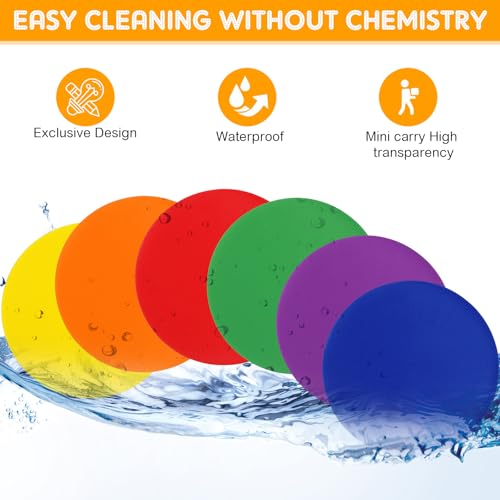 TPE Floor Spot Markers Dots for Gym Flat Non Slip Spot Marker Dance Dot for Gym Sports Soccer Basketball Agility Training Field Marking Equipment