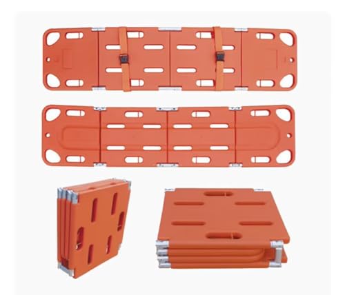 Foldable Spine Board Stretcher - 4-Fold Design | Emergency Rescue & Trauma Immobilization for Hospitals & Ambulance Spine Board Stretcher