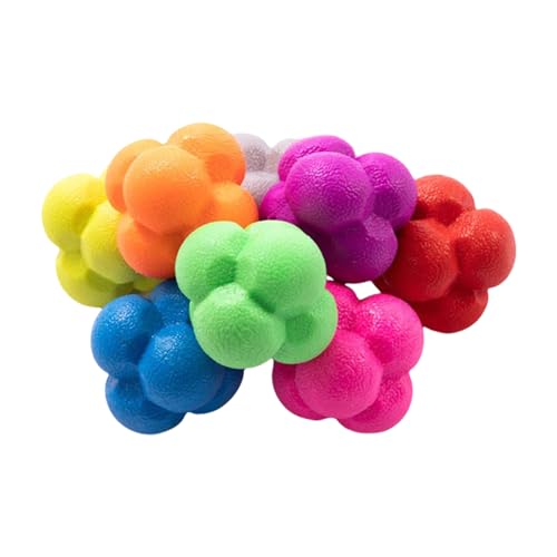 Reaction Bounce Balls Agility Reaction Reflexes Balls for Improving Agility Reflexes and Hand Eye Coordination Skills Grey