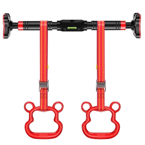 Adjustable Doorway Pull-Up Bar, Portable Chin Up Bar, Multi-Function Upper Body Exercise Bar, No-Screw Installation,for Home Office Fitness