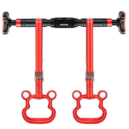 Adjustable Doorway Pull-Up Bar, Portable Chin Up Bar, Multi-Function Upper Body Exercise Bar, No-Screw Installation,for Home Office Fitness