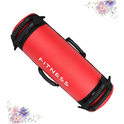 1pc Heavy Duty Fitness Sandbag Thickened Weighted Exercise Bag for Home Gym Cross-Training Empty Machine-Washable Multiple Gripping Options