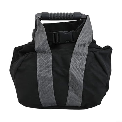 Adjustable Canvas Kettlebell Sandbag with Handle for Strength Training,Home Gym and Yoga Workouts,Empty Weight Lifting Bag Fillable up to 35lbs for Squats Swing