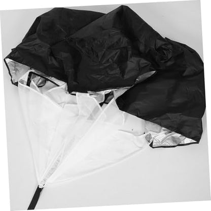 Abaodam Running Speed Training Parachute with Waist Belt Lightweight Resistance Umbrella for Endurance and Soccer Training for Athletes and Adults