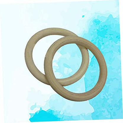 Birch Gymnastics Rings for Full Body Workouts Exercise Rings for Strength Training Durable Non Slip Grip for Pull Ups Push Ups Dips and More