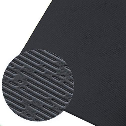 Hatha Yoga Extra Thick TPE Yoga Mat - 72"x 32" Thickness 1/2 Inch -Eco Friendly SGS Certified - With High Density Anti-Tear Exercise Bolster For Home Gym Travel & Floor Outside - color: Black