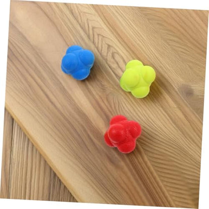 SUPVOX 6pcs Smart Reaction Ball Hexagon Training Ball Eye Coordination Game Hockey Training Equipment Improve Reflexes