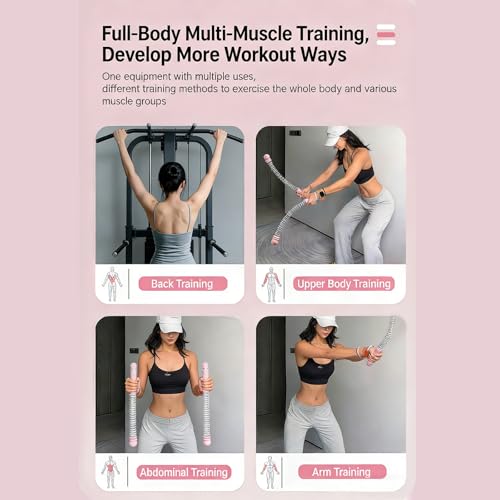 Set of 2 Ergonomic Exercise Ropes for Full Body Conditioning and Strength Training Ideal for Home Gym Transportable Denial Rope Battle Rope