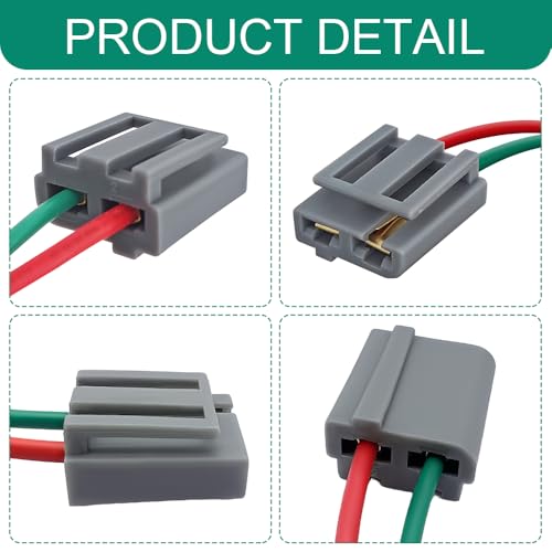 170072 HEI Distributor Pigtail Wire Harness, Electrical Wiring Harness, 12V Battery and Tachometer Power Pigtail Connector Plug, Ignition Coil Tach Connector Accessories for RV Chevy GM
