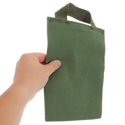 Canvas Sandbag with Handle 2kg Empty Weighted Sand Bag for Pilates Yoga Fitness Training and Workout Equipment