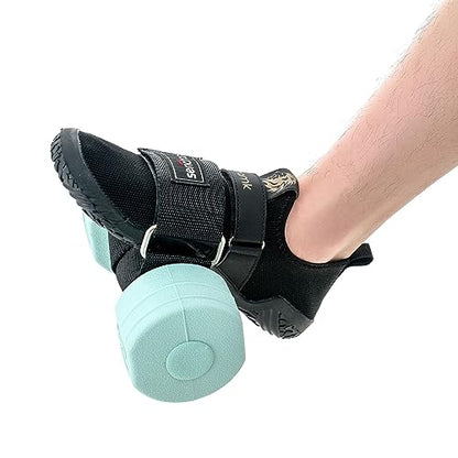 Feet Dumbbell Attachment, Tibialis Trainer Ankle Straps for Feet Weight Lifting Shin Splint, Hamstring Curls, Leg Curl Attachment at Home Gym Equipment