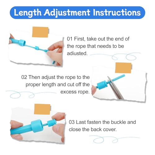 Jump Rope for Kids,5P Colorful Jumping Rope for Fitness and Exercise,Lightweight Adjustable Skipping Ropes for School Events and Family Fun