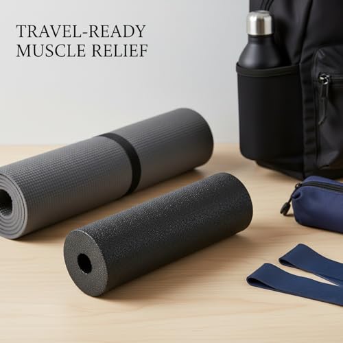Mini EPP Foam Roller, Compact Travel Cylinder for Exercise and Stretching (1 PC)
