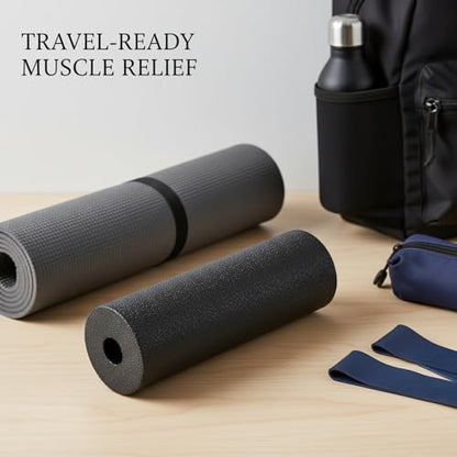 Mini EPP Foam Roller, Compact Travel Cylinder for Exercise and Stretching (1 PC)