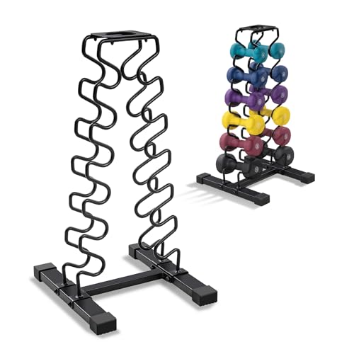 Marcy Strength Training Dumbbell Rack, Wire Frame Minimalist Dumbbell Storage