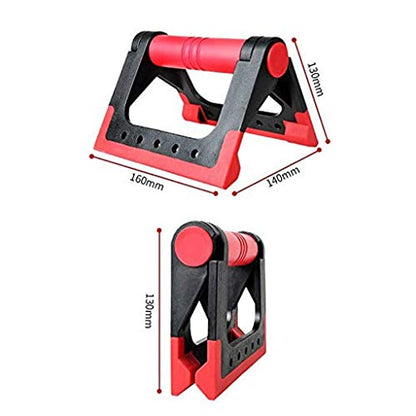 Pushup Bars Handles Set, Push Up Stand with Cushioned Foam Grip and Non-Slip Rubber Base Home Workout Equipment