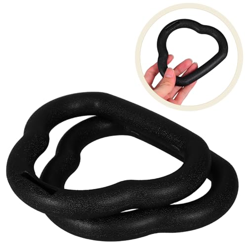 ’s Gymnastics Rings Set, Portable Pull-up Rings with Cartoon Handles, Sturdy Home Fitness Equipment for ’ Strength Training and Indoor Exercise