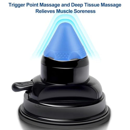 Mountable Massage Ball, 3 in 1 Muscle Recovery Massager, for Pain Relief, Myofascial Release, Knots, and Deep Tissue, Trigger Point Massage Therapy, Ideal Gifts for Loved Ones