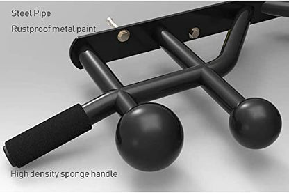 Multifunctional Wall Mounted Pull Up Bar/Chin Up Bar, Multi-Handle Position, Home Gym Upper Body Strength Training Equipment Max Weight 660 Lbs