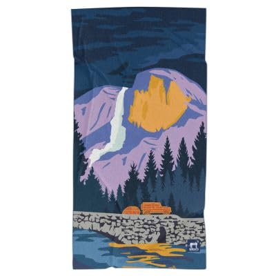 Sprints Athletic Running Towel, Full-Sized, Car Seat Cover - Performance Microfiber (Yosemite) - color: Yosemite