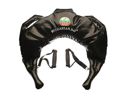 Suples Bulgarian Bag-Model Strong, Gray Vinyl (37lbs - 44lbs) Made, Including The Instructional Video Link from The Inventor Coach Ivan Ivanov (Wrestling, Fitness, Crossfit)