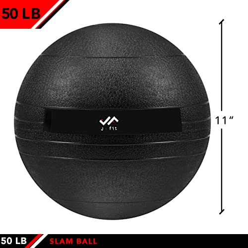 JFIT JFIT Slam Ball - color: Classic Black, size: 50 LB