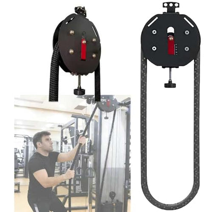 Endless Rope Trainer, Portable Cable Pulley System With 3-30kg Resistance, 4m/14ft Closed-Loop Rope, Full Body Gym For Hiit, Cardio & Strength, Quick Hook Mount On Door Tree Pole