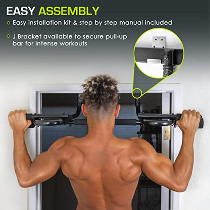 ProsourceFit Pull Up Bar for Multi Use Fitness & Home Gym Exercise - style: Multi Grip