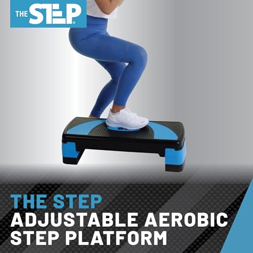 The Step Aerobic Platforms for Home Workout Steppers for Exercise - style: Large