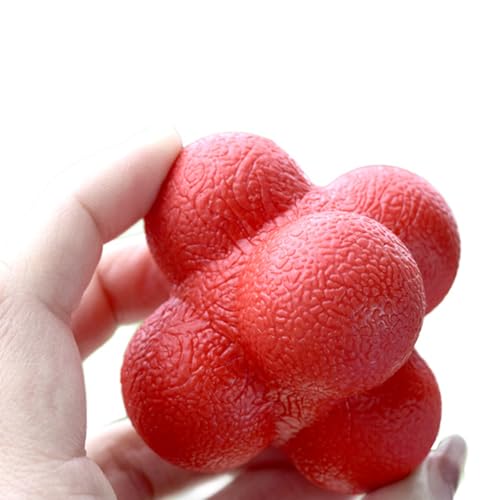 Reaction Bounce Balls Agility Reaction Reflexes Balls for Improving Agility Reflexes and Hand Eye Coordination Skills Grey