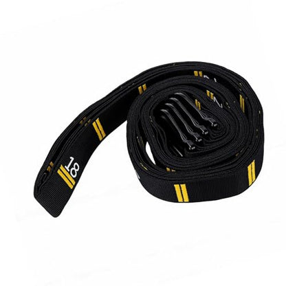 Vikye Wood Gymnastics Rings, Birch Pull Up Exercise Workout Rings with Adjustable Numbered Straps, for Home Gym Full Body Training