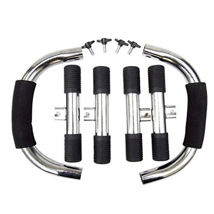 Pushup Bars Stands with Slip-Resistant and Comfort Foam Grip– for Home, Gym, and Traveling Fitness