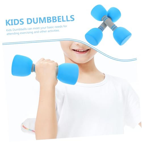 KESYOO 1Pair Exercise Dumbbells Set Soft Weight for Indoor Fitness and Hand Weights for Boys for Gymnastics and Coordination Training